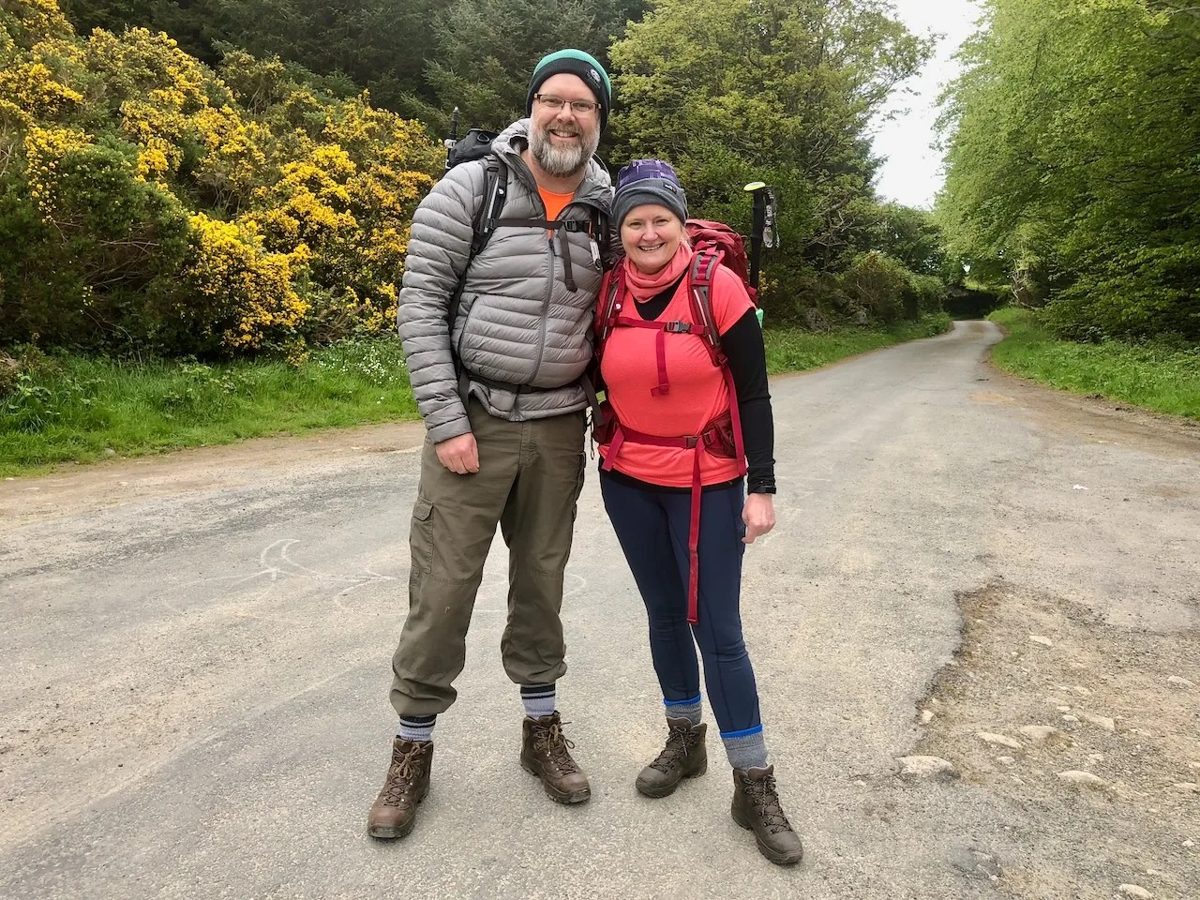Cliff and Louise, founders of Walking Holiday Ireland